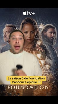 La saison 3 de Foundation arrive sur AppleTV+ et ça s’annonce épique !!! De quoi va parler cette nouvelle saison ? Je te dis tout dans cette vidéo ! Si t’as déjà commencé à regarder dis-moi ce que t’en a pensé en commentaire ! ☺️