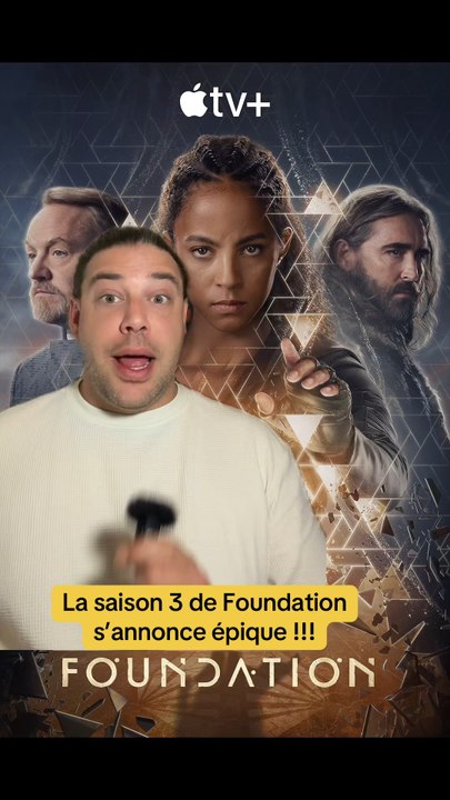 La saison 3 de Foundation arrive sur AppleTV+ et ça s’annonce épique !!! De quoi va parler cette nouvelle saison ? Je te dis tout dans cette vidéo ! Si t’as déjà commencé à regarder dis-moi ce que t’en a pensé en commentaire ! ☺️
