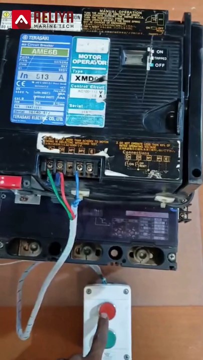 3-Pole Air Circuit Breaker Built for Industrial Safety