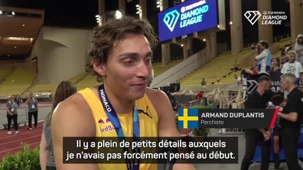 Monaco - Duplantis : "Je suis obsédé par la musique"