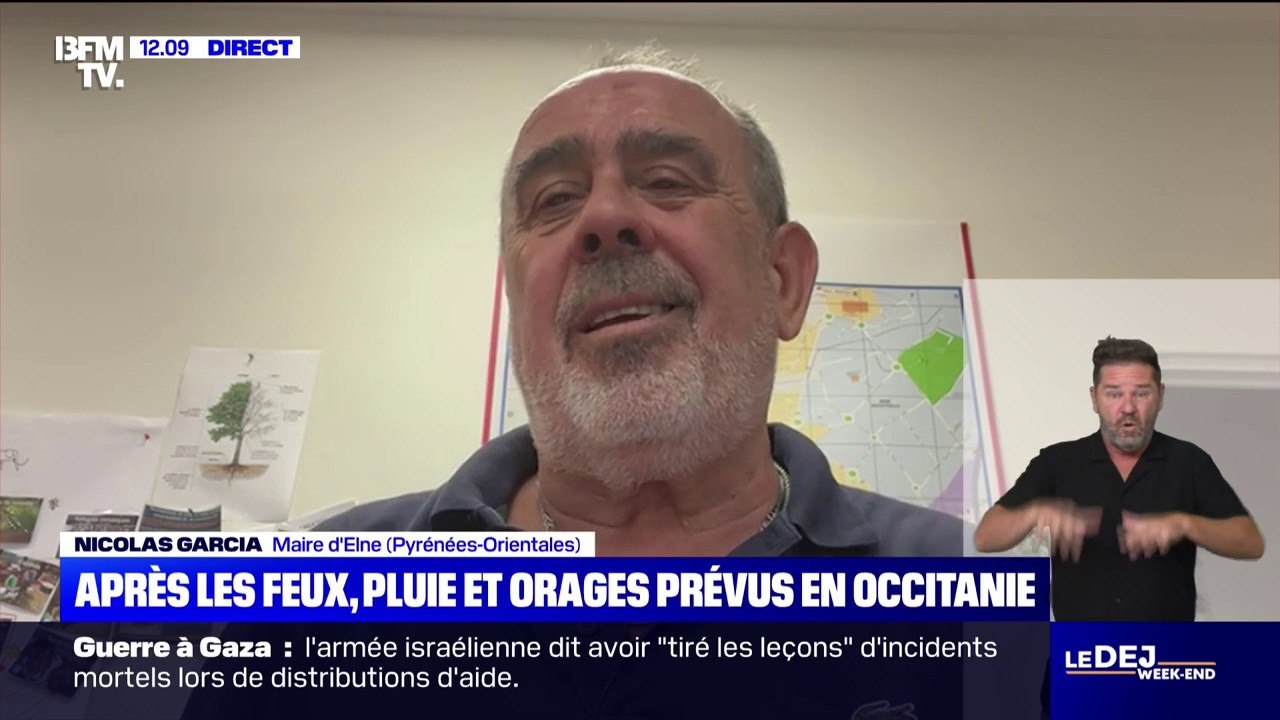 "Ça a beaucoup changé": face aux inondations et aux incendies, le maire d'Elne (Pyrénées-Orientales), confie que le réchauffement climatique bouleverse sa fonction de maire