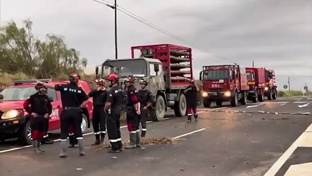 La UME se despliega en Aragón tras la alerta roja por fuertes lluvias en la Ribera del Ebro
