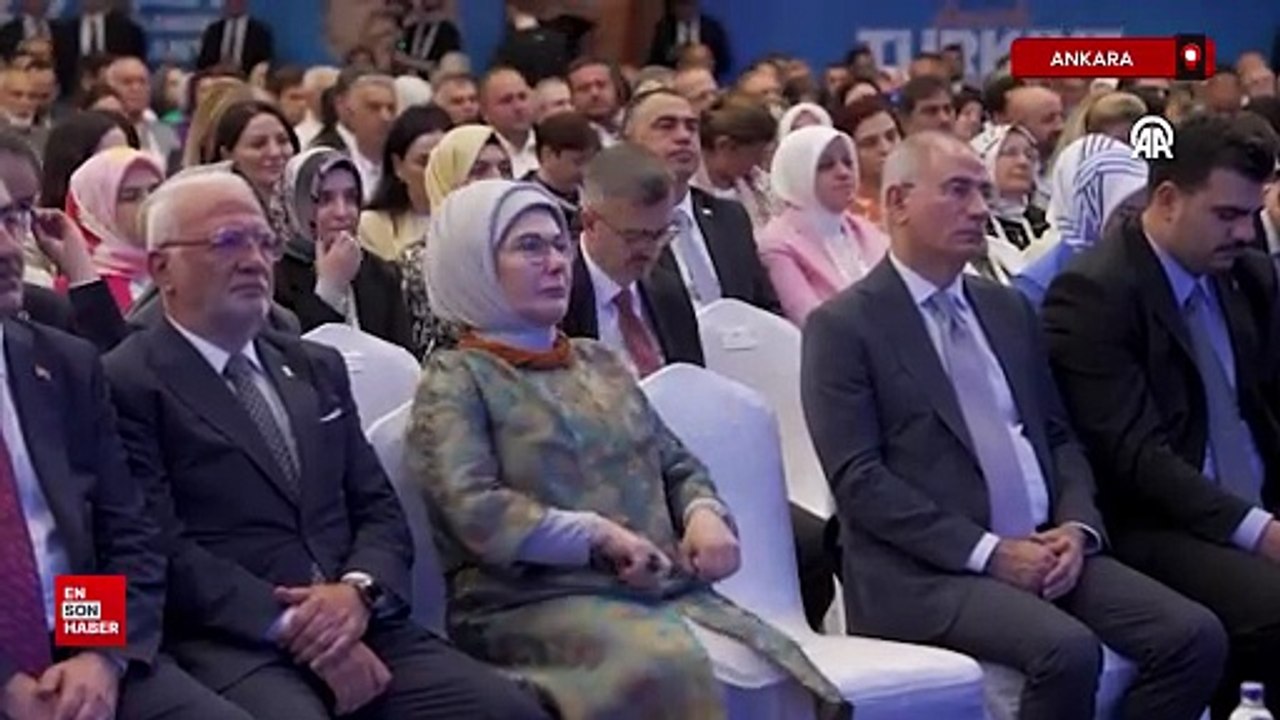 AK Parti kampında Emine Erdoğan'ın duygusal anları