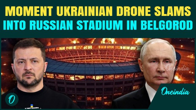 BREAKING: Russian Stadium HIT By Ukrainian Drone Attack | Putin SHOCKED By Massive Drone Retaliation