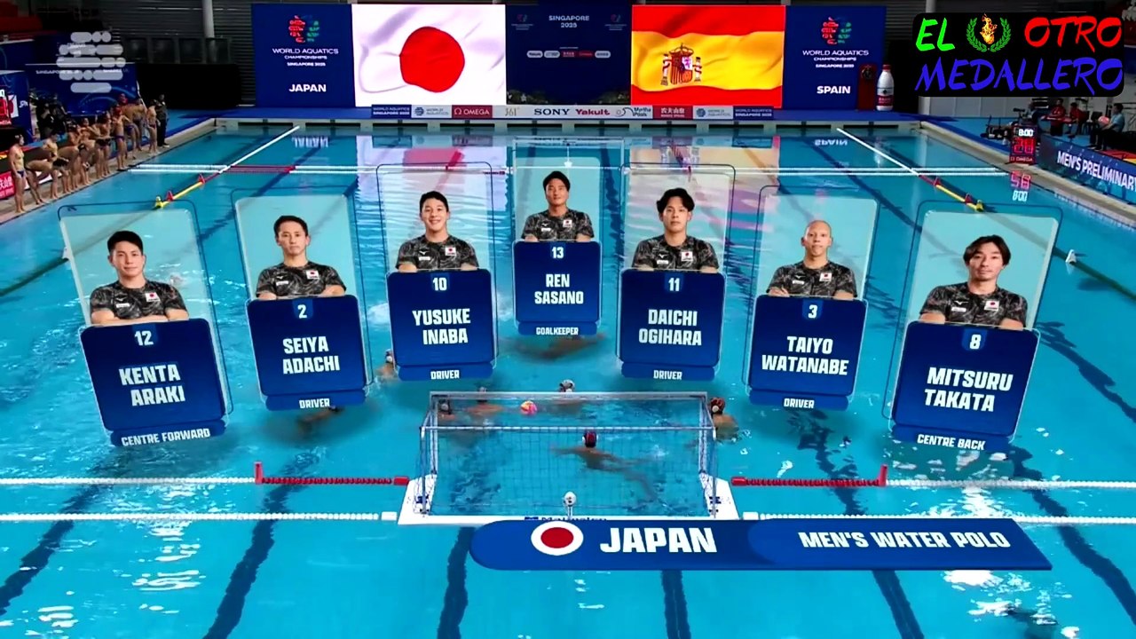 01 España - japón Grupo B Mundial masculino absoluto Singapur 2025