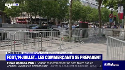 Finale du PSG et 14-Juillet: les commerçants se préparent