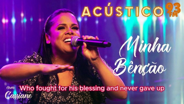 Minha Bênção (My Blessing) - Cassiane #musicaevangelica #gospelmusic #louvores #cassiane #minhabênção