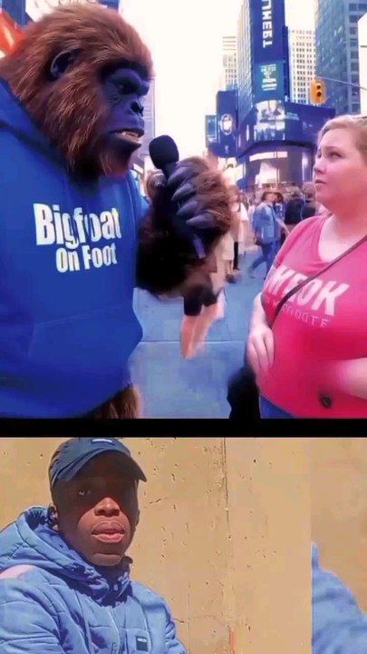 She is not huge she gigantic