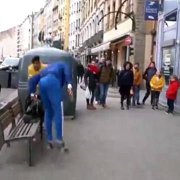 Je choque les Lyonnais avec mes acrobaties 🤯