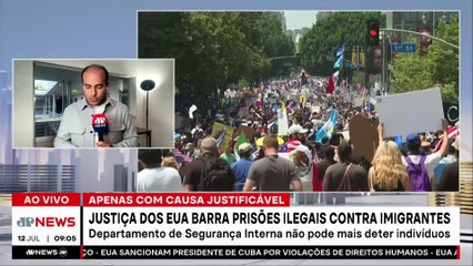 Justiça dos EUA barra prisões ilegais contra imigrantes