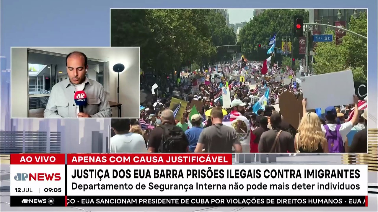 Justiça dos EUA barra prisões ilegais contra imigrantes