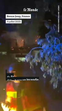 Le plus grand temple bouddhiste de France en partie détruit par un incendie
