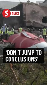 Indian aviation minister says ‘we should not jump to conclusions’ after preliminary report released