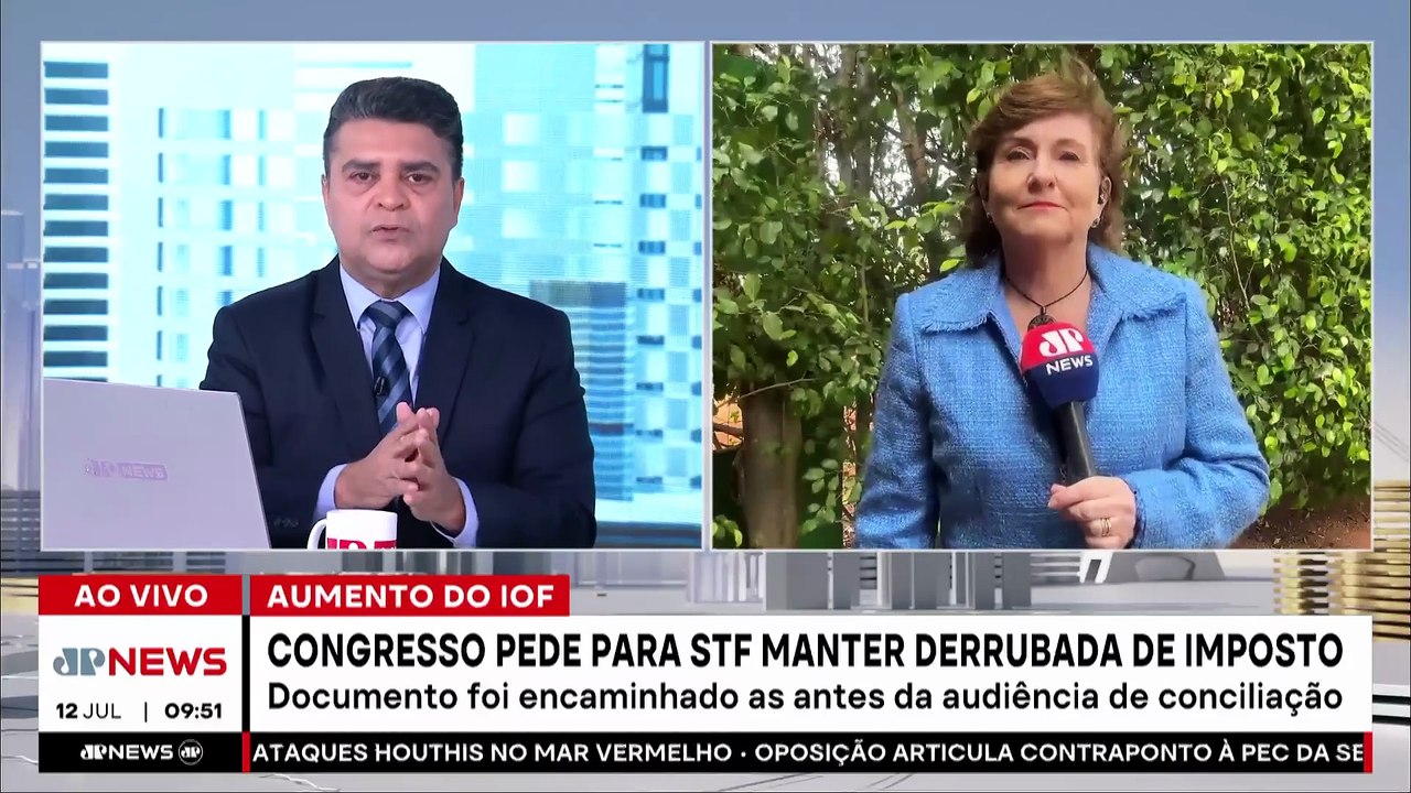Congresso pede para STF manter derrubada do IOF