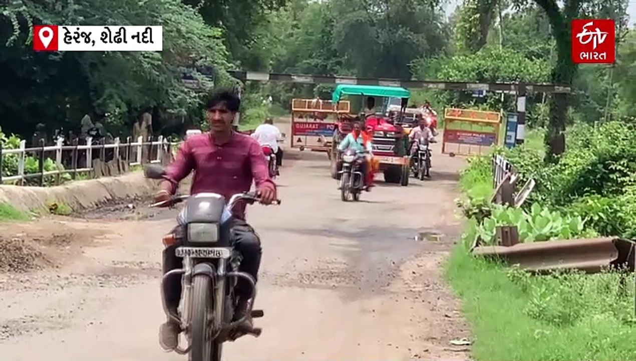 ખેડામાં શેઢી નદી બ્રિજ પરનો ભારે વાહન પરિવહન માટે છ માસ સુધી બંધ, વાહનચાલકોની વધી મુશ્કેલી