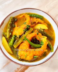 তিতা ছাড়া করলা দিয়ে মাছেল ঝোল রান্নার গোপন রেসিপি Bitter Gourd Curry Without Bitterness