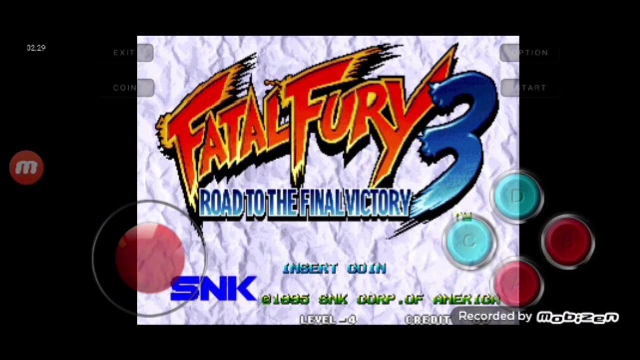 Abertura do jogo Fatal Fury 3