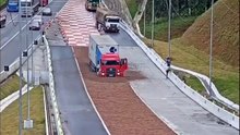 Runaway truck ramps in action,via cooltechtipz on X.