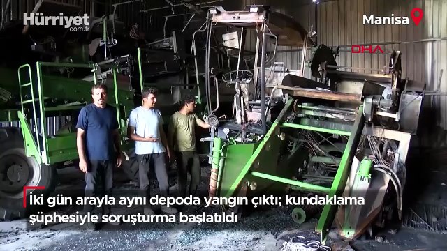 İki gün arayla aynı depoda yangın çıktı; kundaklama şüphesiyle soruşturma başlatıldı!