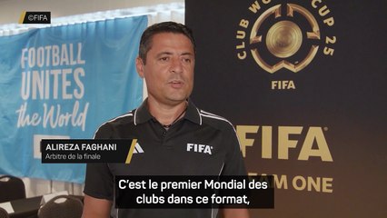 Faghani : "Un honneur d’arbitrer cette finale"
