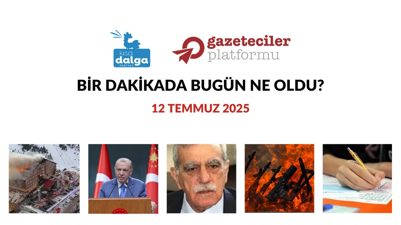 Bir dakikada bugün ne oldu?