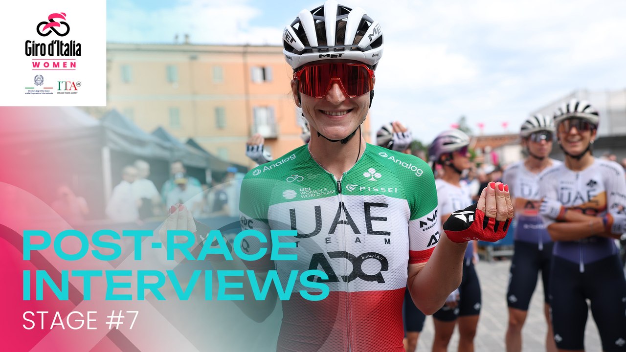 Giro d'Italia Women 2025 | Stage 7: Post-race interviews