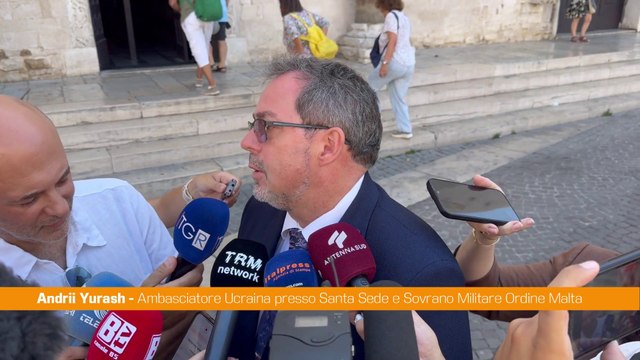 Ucraina, Yurash Grati all'Italia per la vicinanza e il supporto