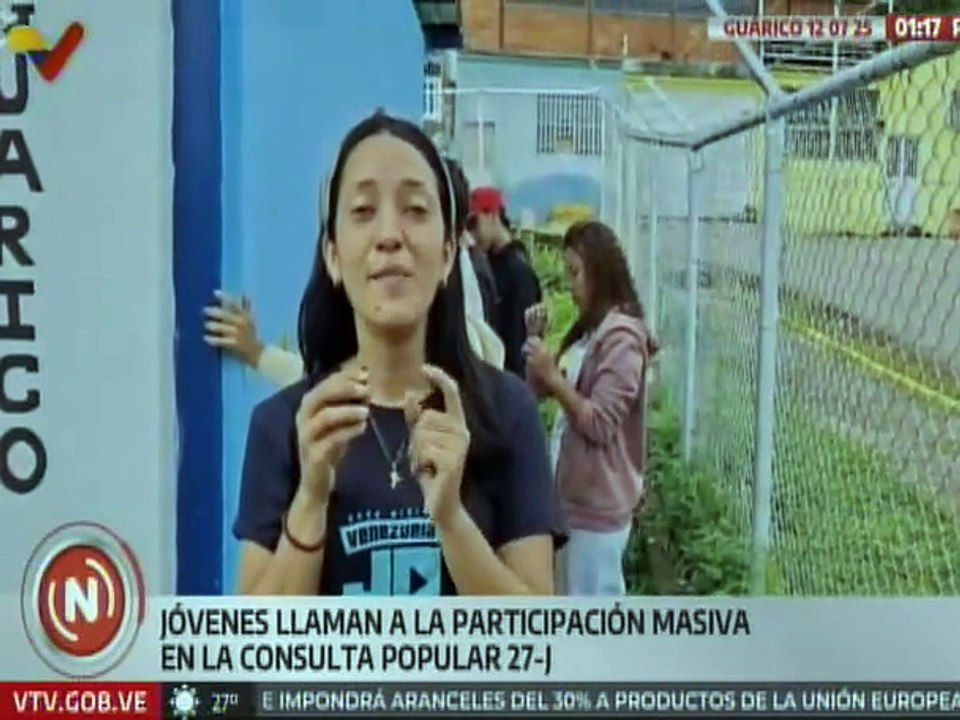Guárico | Jóvenes llaman a la participación masiva en la Consulta Popular de la Juventud este 27-J