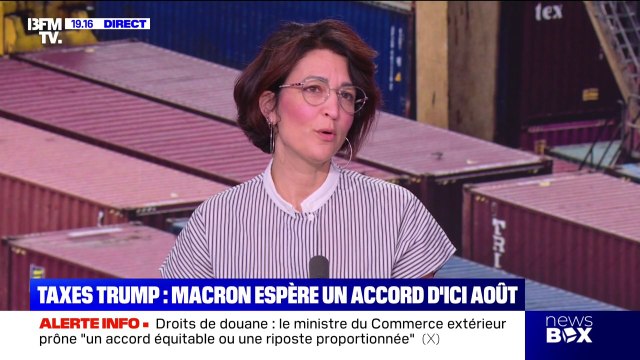 Droits de douane de 30% pour l'UE: On est touché par une baisse des commandes des clients américains , observe Léa Marie, directrice générale du Slip Français