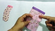 cara unik bikin kaos kaki dari kertas origami