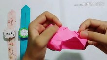 origami paper watch without glue