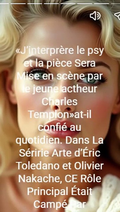 La Série «en Thérapie» d'Arte Adaptée aU Théâtre et sur Sait Déjà Qui Jouera le Psy (1)