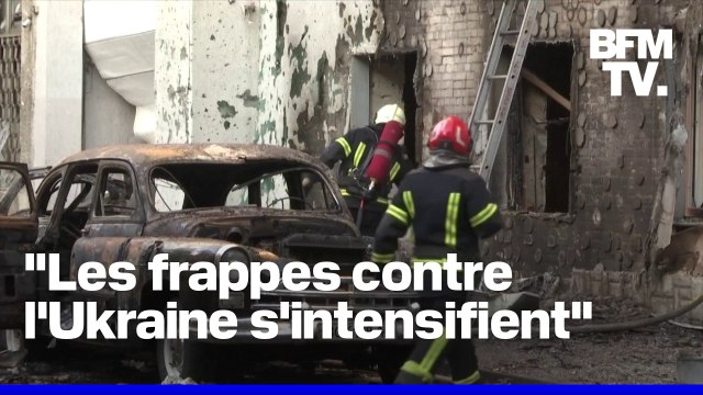 Guerre en Ukraine: la Russie a lancé 623 drones et missiles en une nuit contre le pays