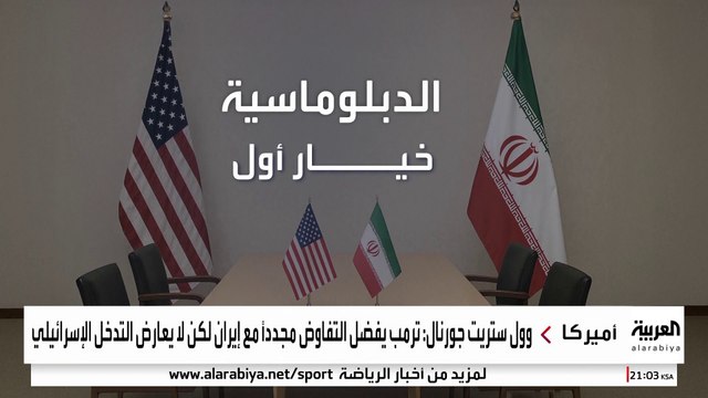 ترمب يراهن على الدبلوماسية مع إيران.. ونتنياهو يلوح بالعمل العسكري