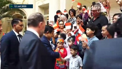 Riuh Diaspora Indonesia, Sambut Presiden Prabowo di Brussels Belgia