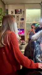 Amores, les dejo este momento tan especial de anoche, junto a la divina de Belinda 💖 Yo al piano y ella cantando “Él Me Mintió".