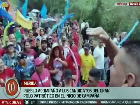 Merideños respaldan a los candidatos del GPP de cara al 27 de julio