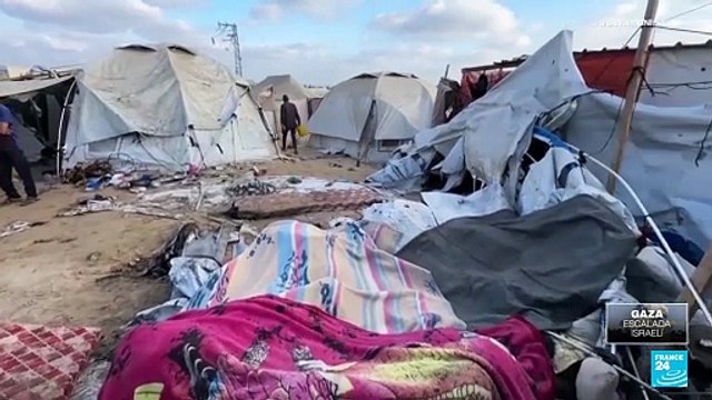 Decenas de palestinos muertos en ataques aéreos israelíes sobre Gaza