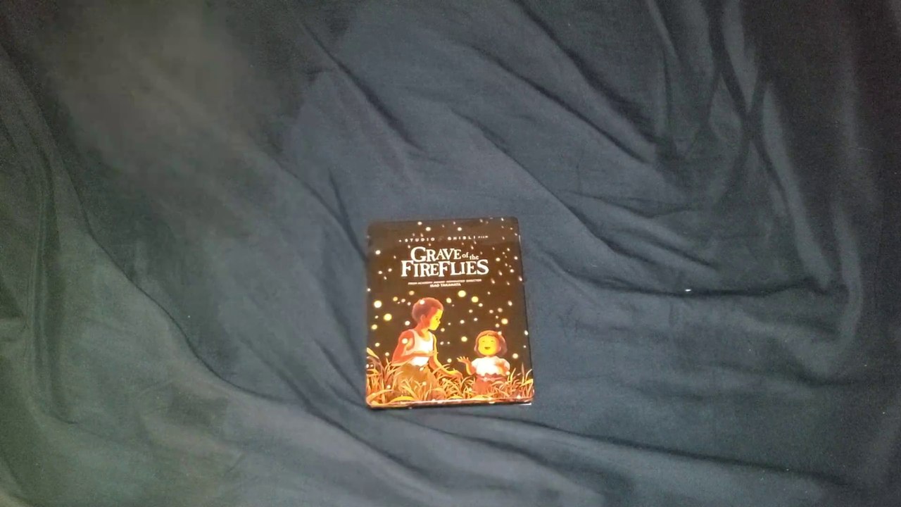 Grave of the Fireflies Blu-Ray/DVD Steelbook Unboxing