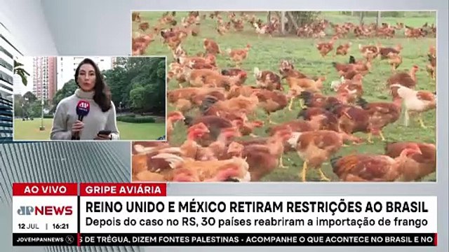 Reino Unido e México retiram as restrições à carne de frango do Brasil