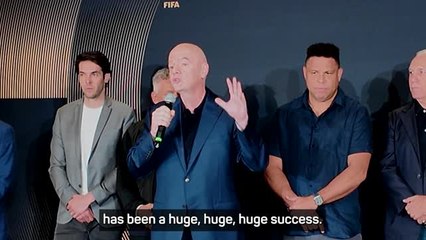 Infantino hails Club World Cup as 'world's most successful competition'