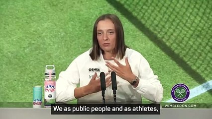'Leave me alone' - Swiatek fires back at media following historic Wimbledon win