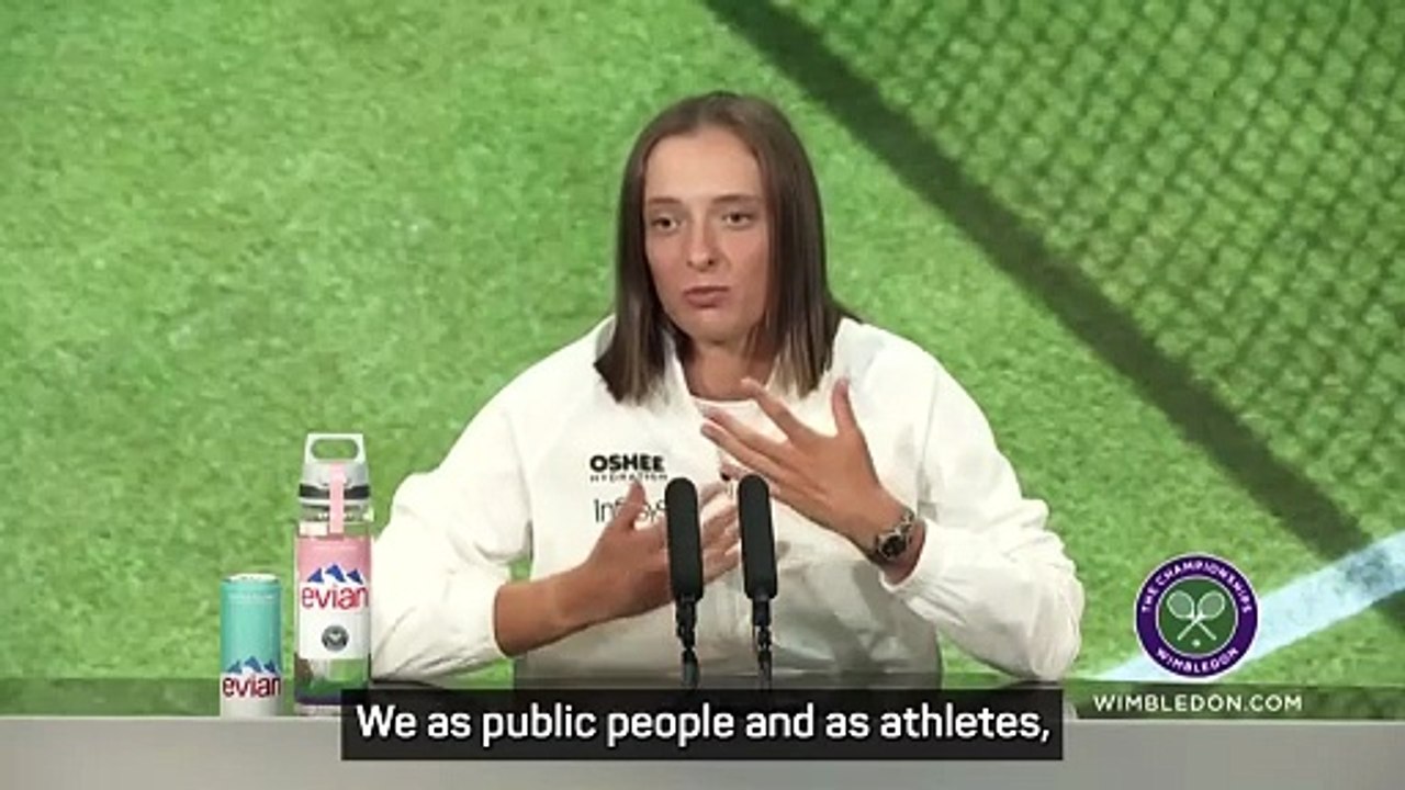 'Leave me alone' - Swiatek fires back at media following historic Wimbledon win