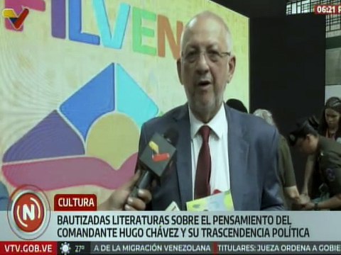 Bautizadas en la Filven obras literarias que honran el pensamiento político del Comandante Chávez