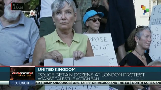 U.K. criminalizes solidarity: Police arrest dozens at London protest against Palestine action ban