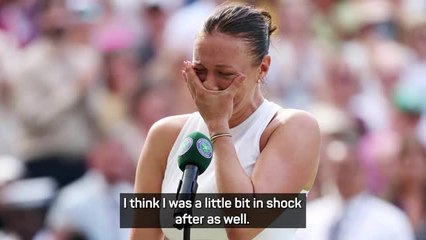 Anisimova will 'definitely come out stronger' after chastening Wimbledon final defeat