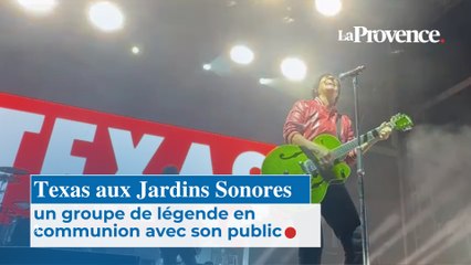 Texas aux Jardins Sonores ,un groupe de légende en  communion avec son public