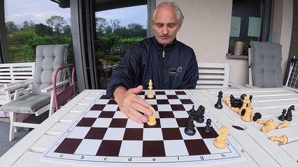 2 knight against queen. Highly complicated endgame - part one