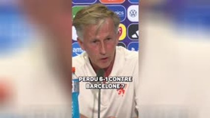 Pays-Bas - La réponse piquante du sélectionneur néerlandais à un journaliste français
