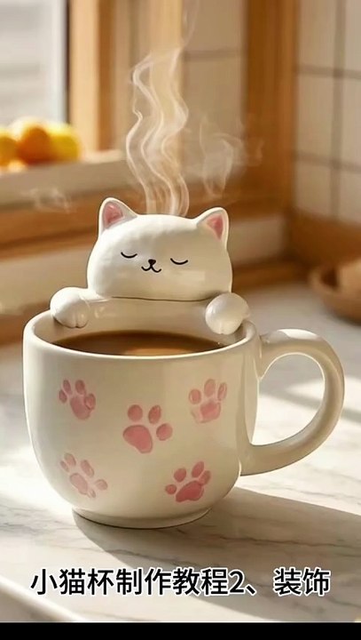 Ceramic Kitten Mug Making
